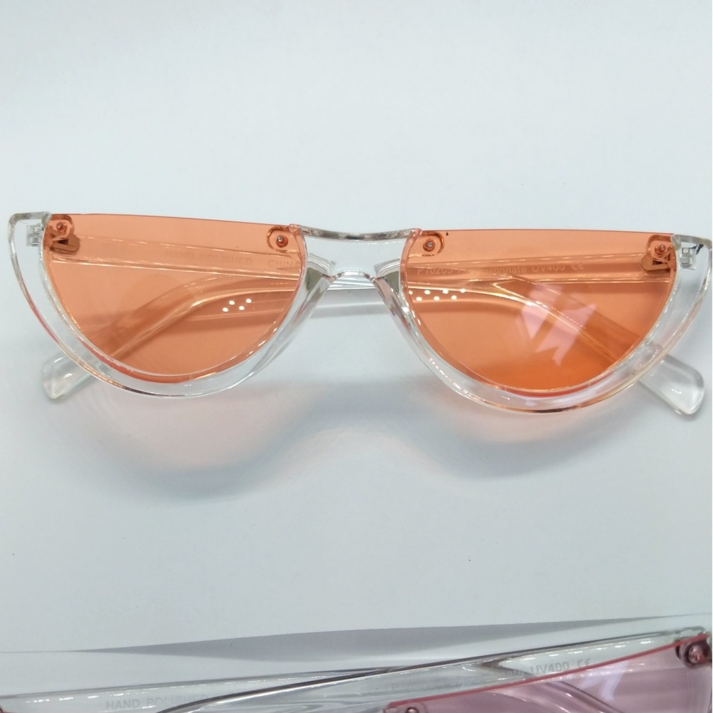 Nwt half moon lucite sunnies - Picture 4 of 6
